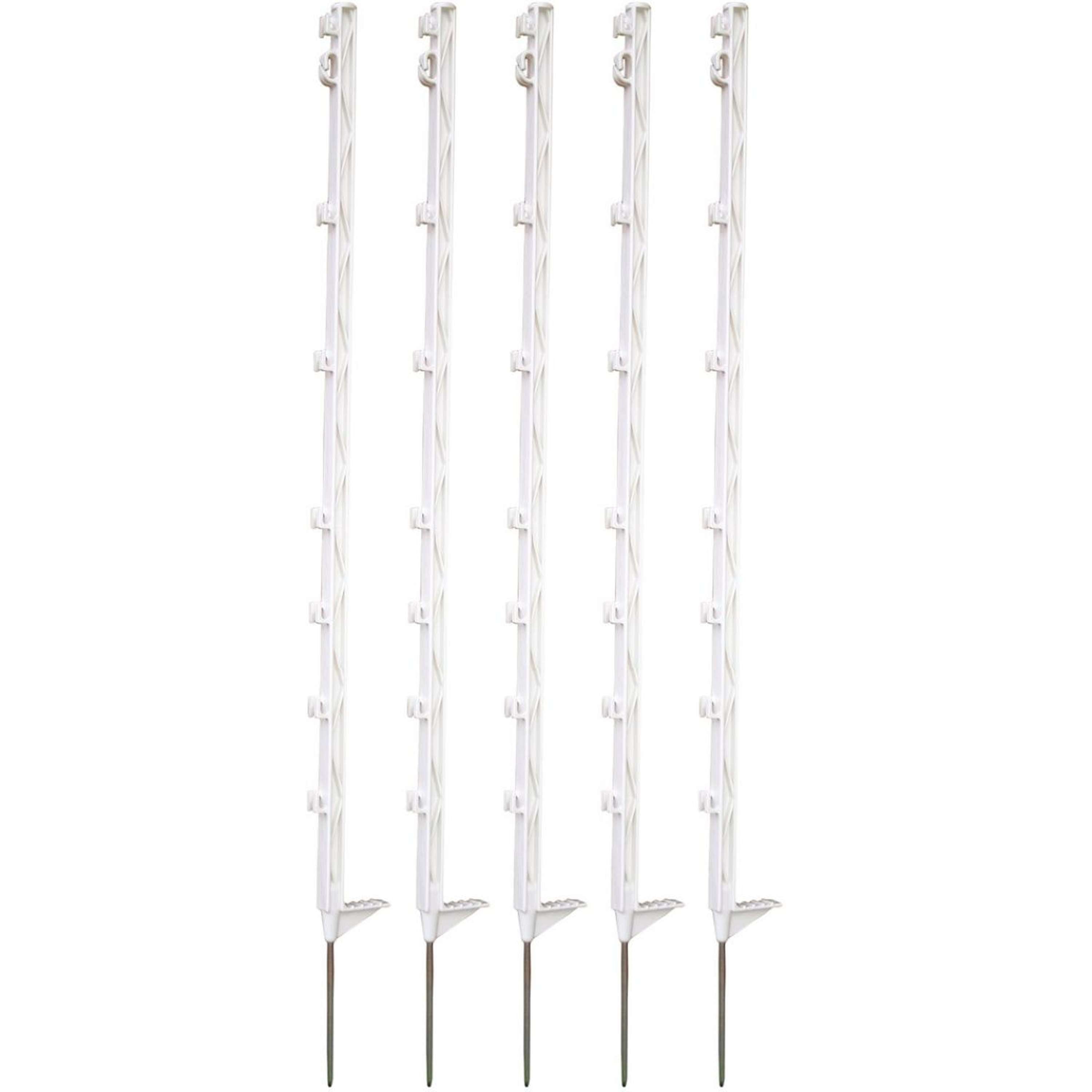 Ako Weidepaal Classic Enkel 105cm 5 Stuks Wit