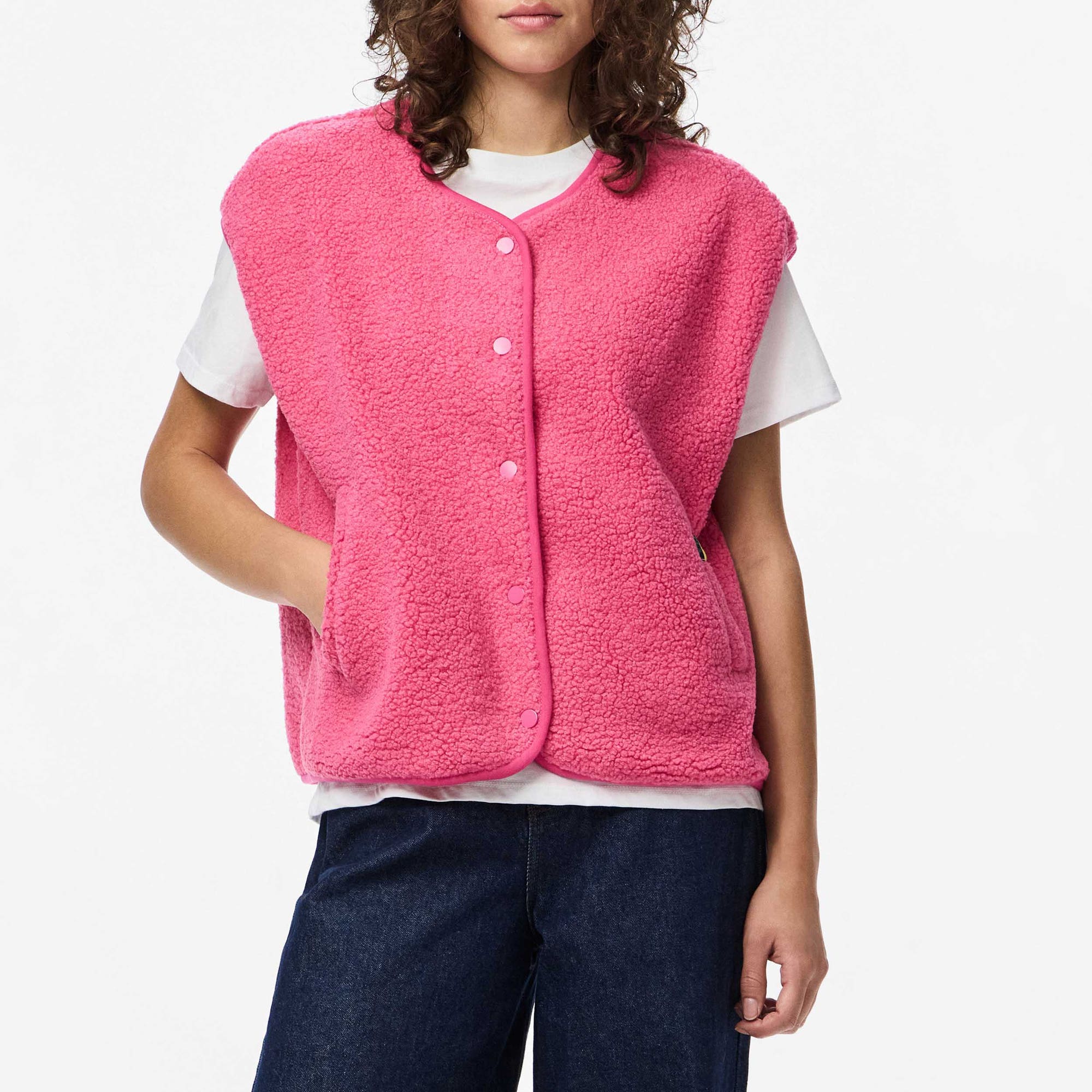 Gilet Femme rose