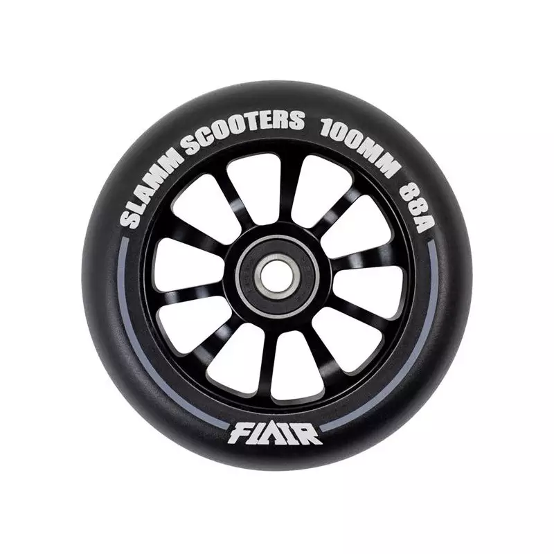 Roue Trottinette Freestyle SLAMM Flair 2.0 Black 100mm