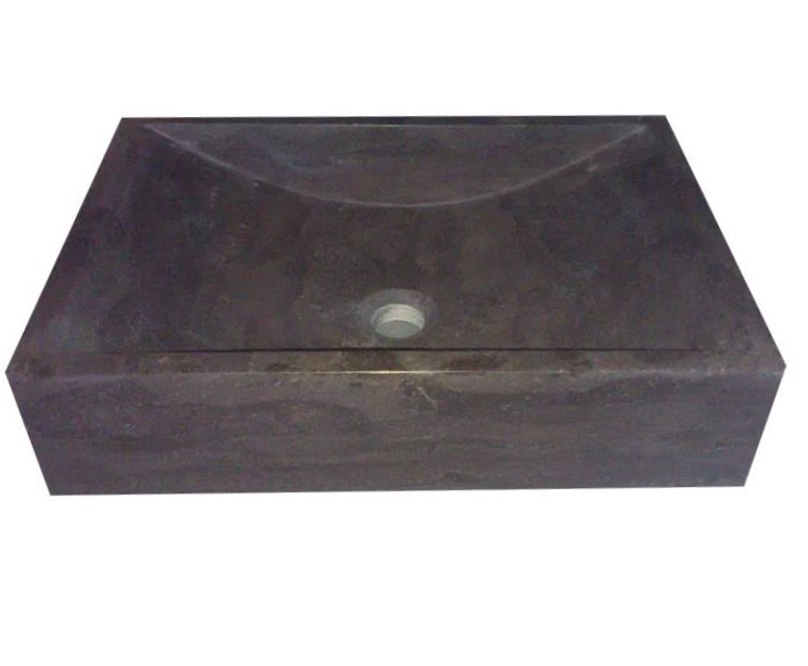 Lambini Designs Fenice natuurstenen waskom 50x35x12cm