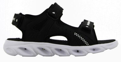 Leaf Melbu Blinkende Sandaler, Svart