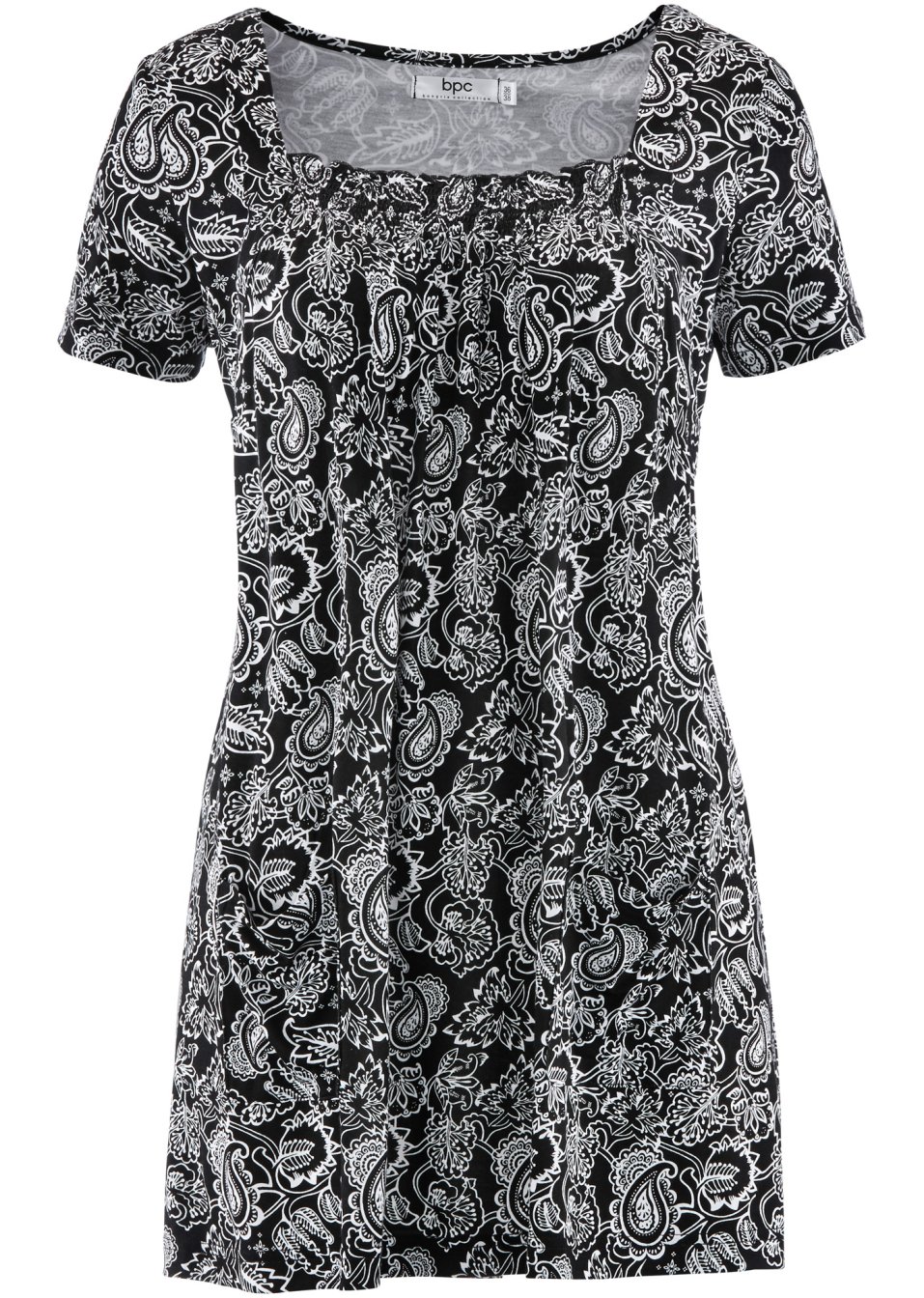 T-shirt tunique mi-manches