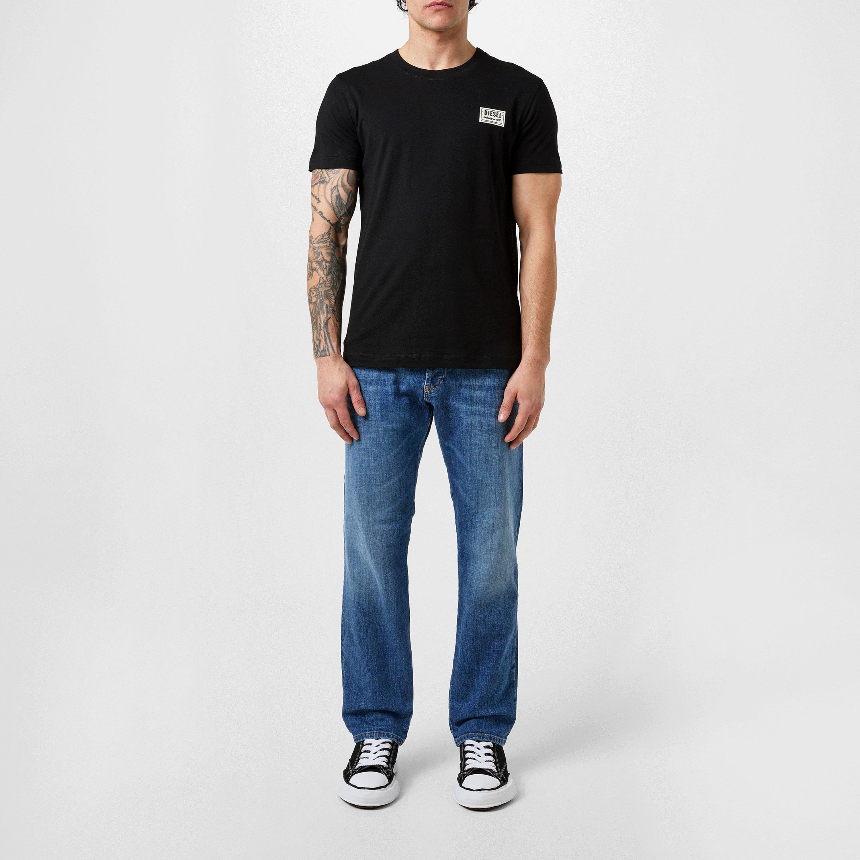 Diesel Diesel Patch Logo T-Shirt Mens