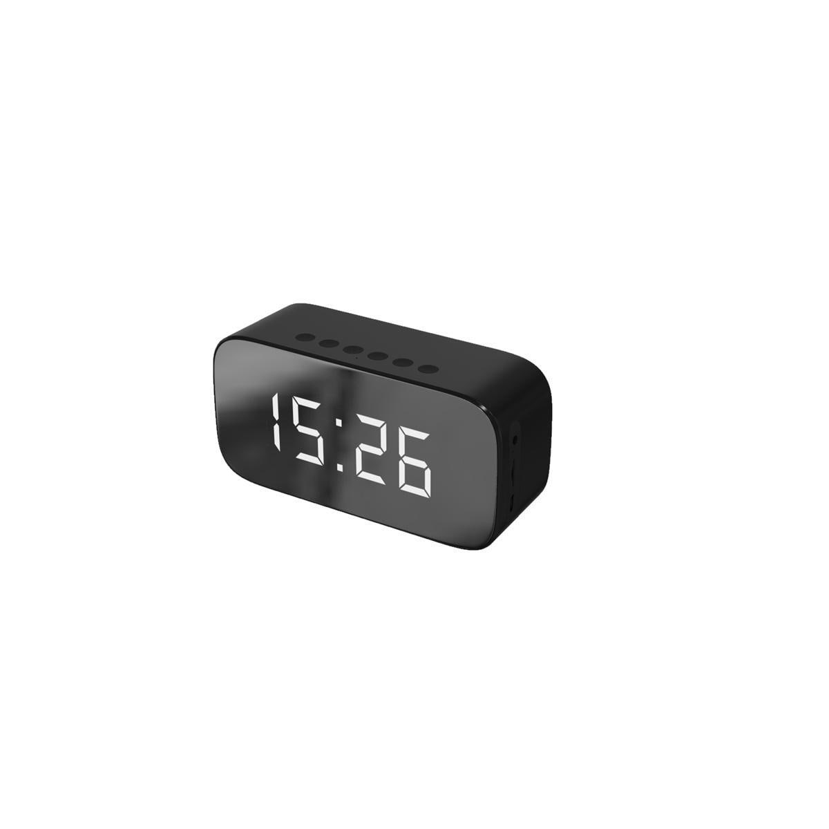Setty GB-200 vekkerklokke med Bluetooth 5.0, svart