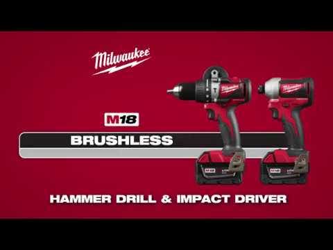 MILWAUKEE 18V Fuel™ Gen3 13mm Hammer Drill M18FPD2-0