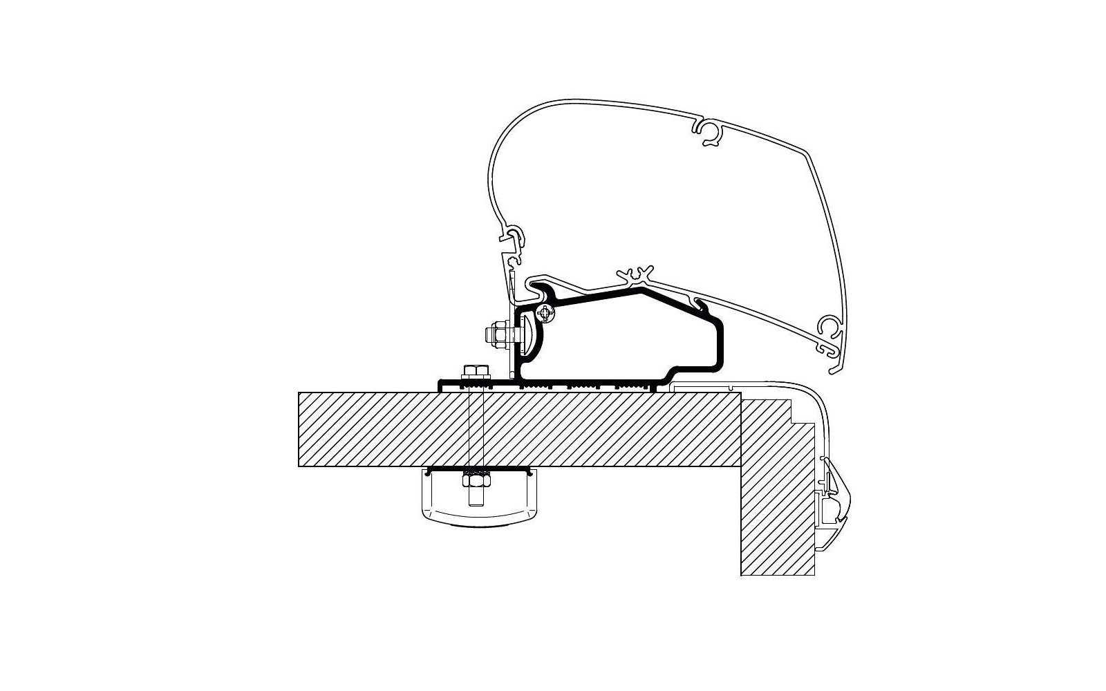 Thule Adapter Swift Escape 2017