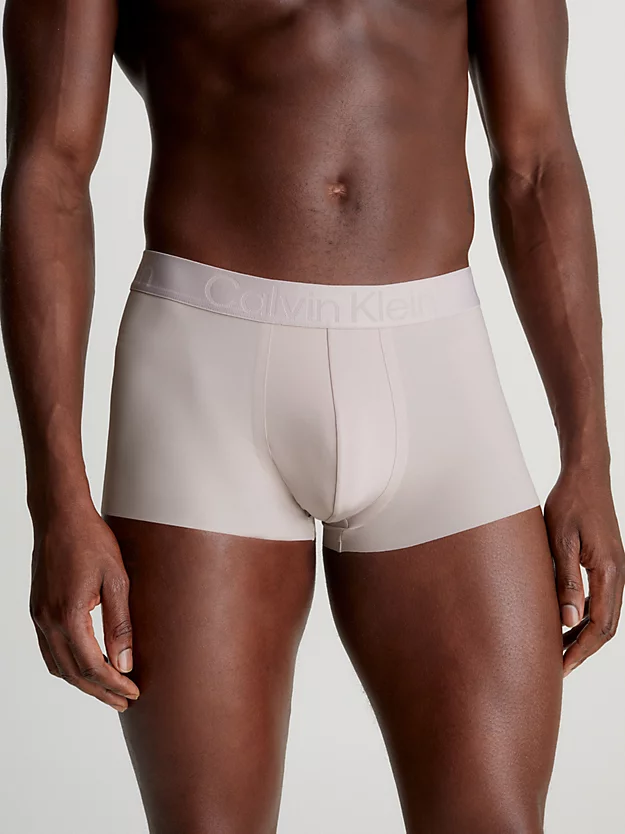 Cuecas Boxer de Cintura Baixa - CK Pretas Refrescantes