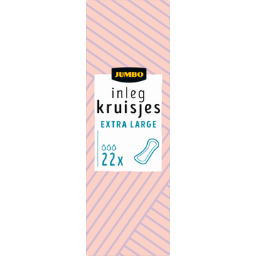 Jumbo Inlegkruisjes Extra Large 22 Stuks