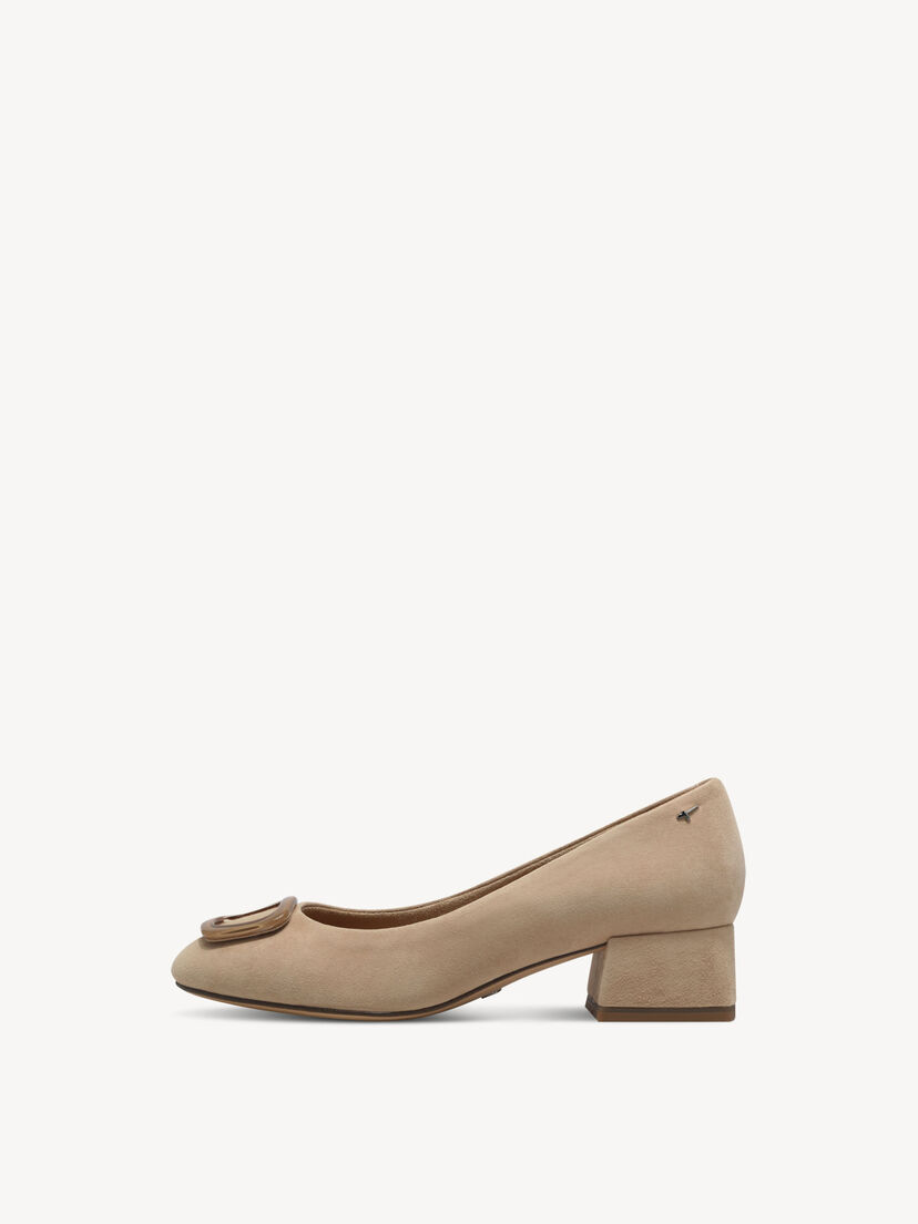 Leren Pumps - bruin