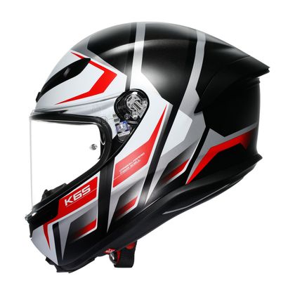 Casque AGV K-6 S - KARVE - Noir / Rouge