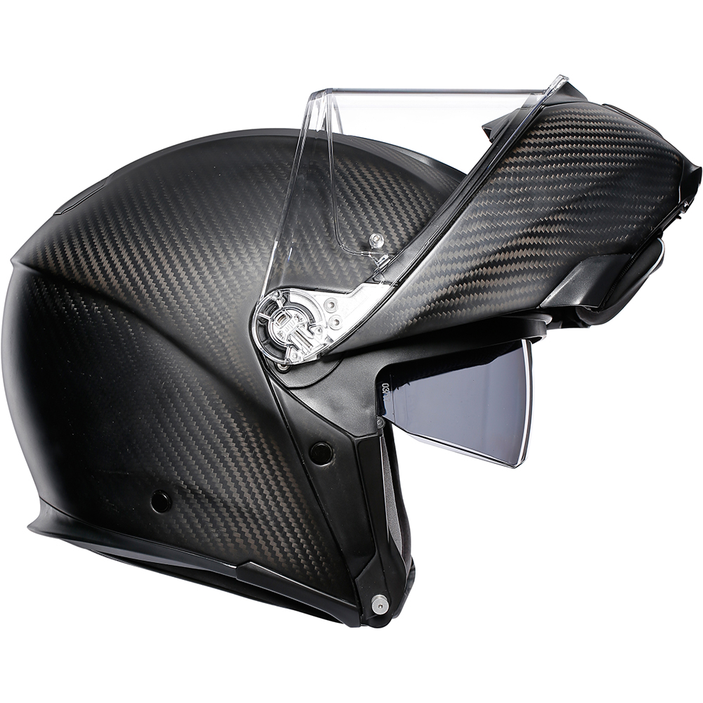 AGV - Casque SportModular Solid Carbone / Noir Mat