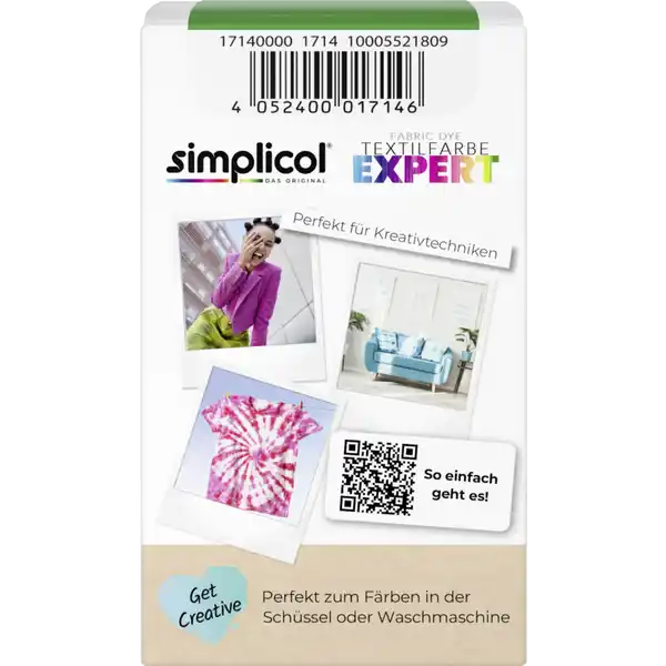 Textilfarbe expert Apfel-Grün