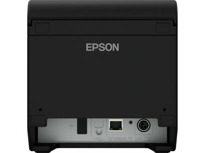 Epson TM T20III - Kvitteringsprinter - termisk linje - Rulle (7,95 cm) - 203 x 203 dpi - op til 250 mm/sek. - LAN - skærer - sort