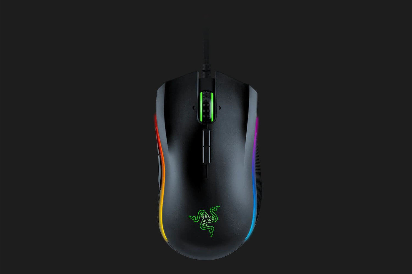 Mamba Elite Kabelgebundene Gaming Maus 16000 DPI USB Anschluss (RZ01-02560100-R3M1) - Schwarz