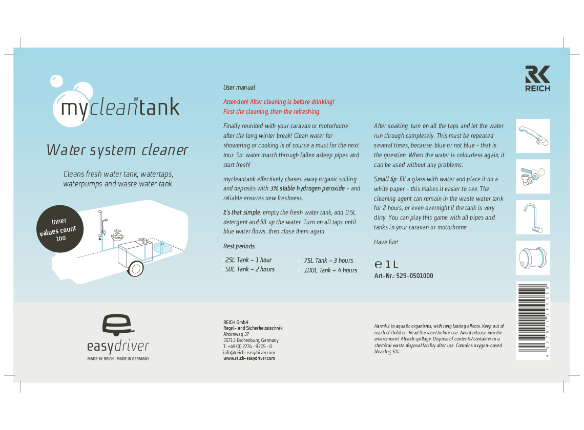 Reich Mycleantank waterreiniger