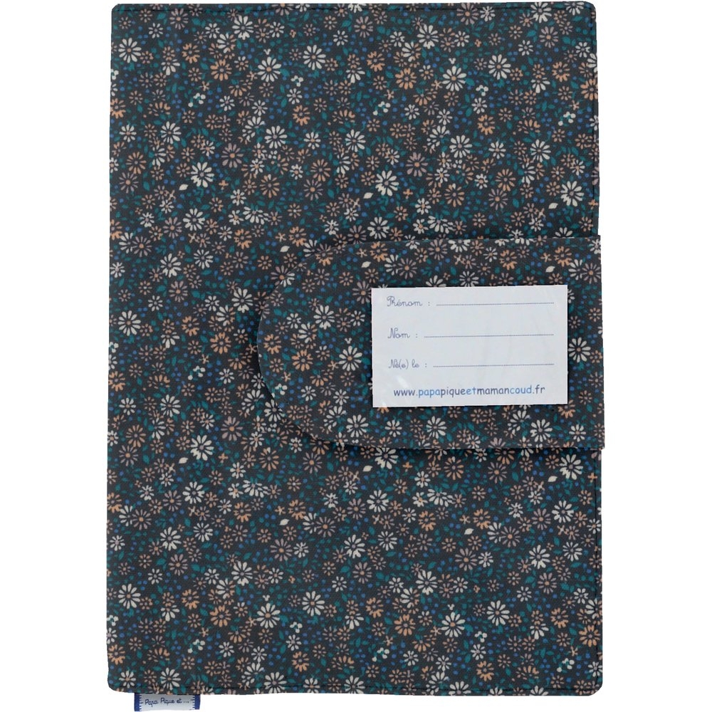 Protège Carnet De Santé Paquerette Marine