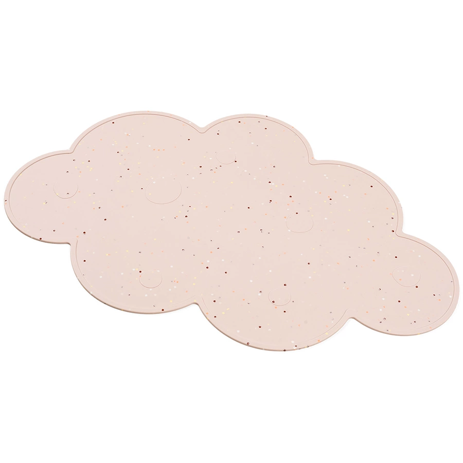 Done by Deer™ Tisch-Set Silikon in Confetti Rosa