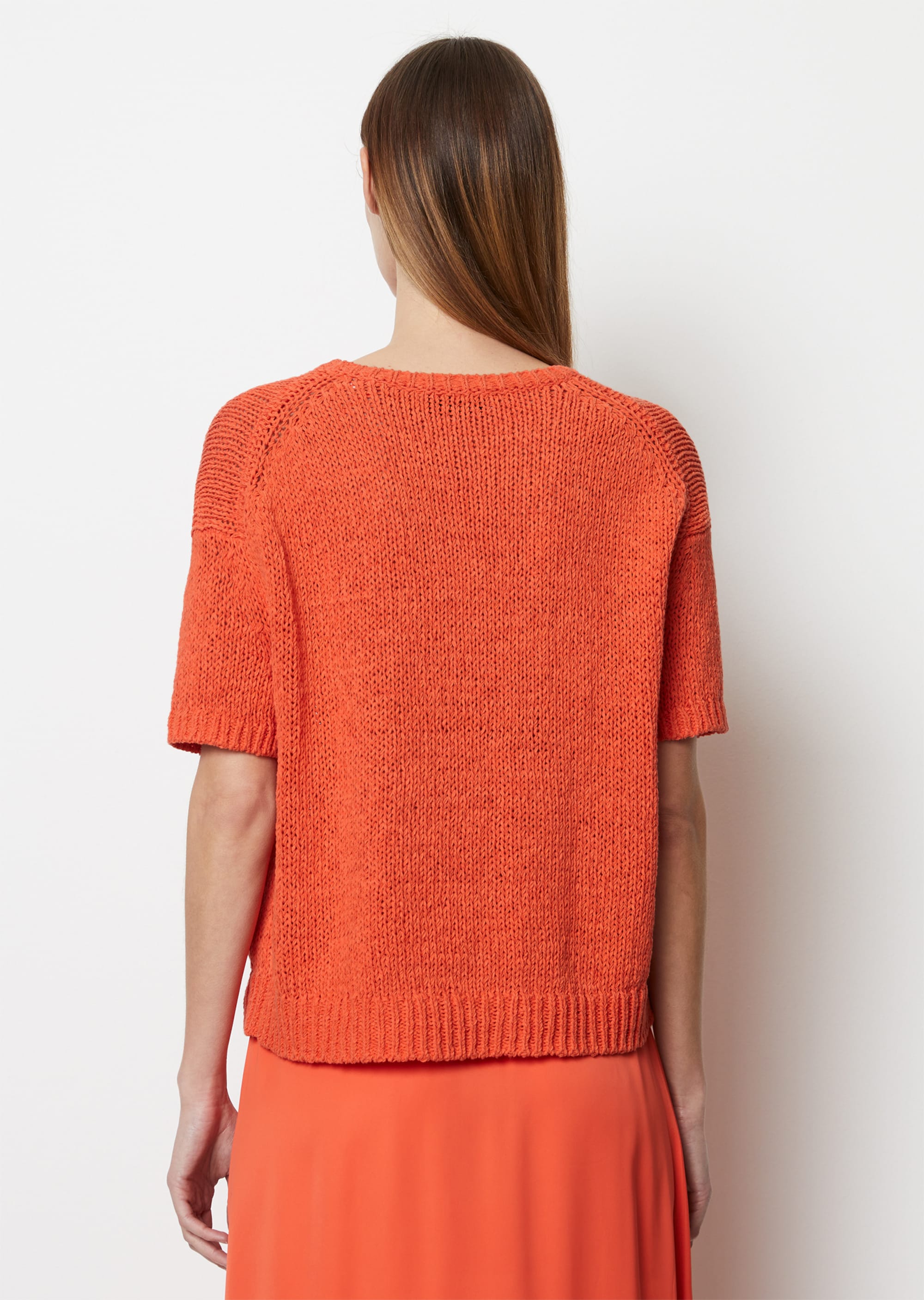 Kurzarm-Pullover looseaus Organic Cotton-Mix