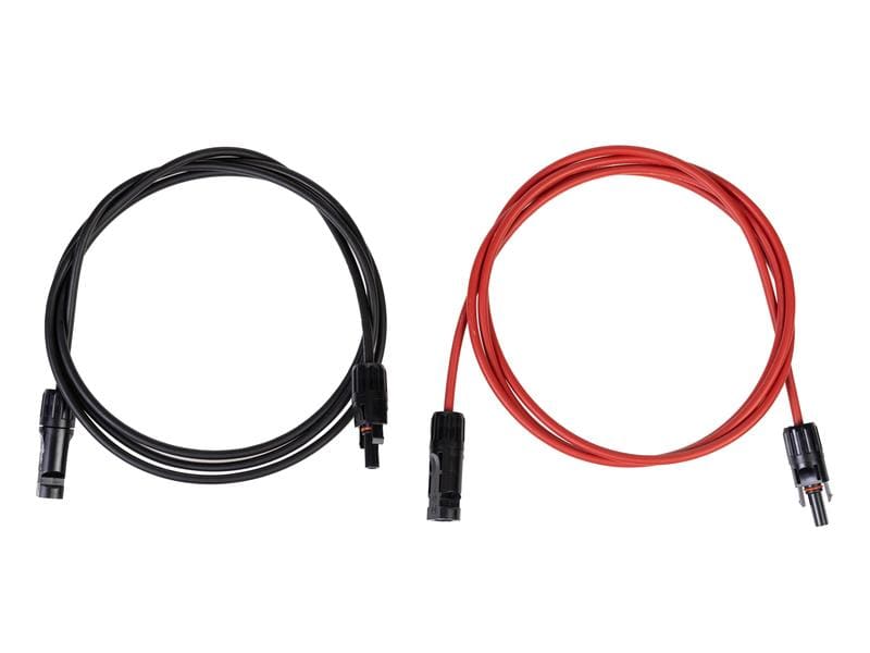 FURBER.power Solarkabel 4 mm² FC4, Set, 2 m Anschlusskabel (MC4-kompatibel) für Solarpanels