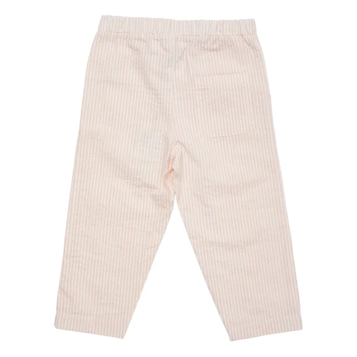 Copenhagen Colors Pantalon Seersucker | Crème