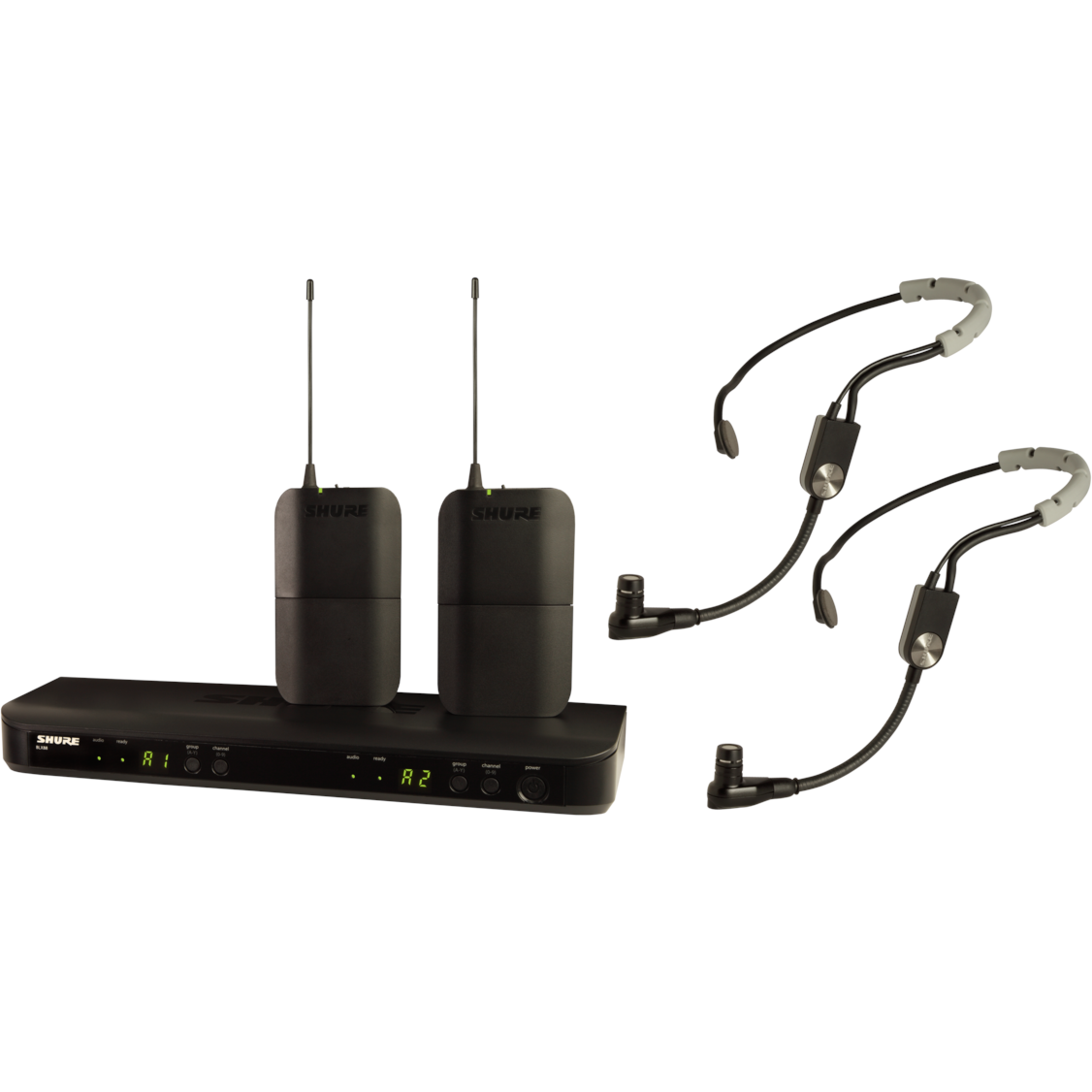 Shure BLX188E/SM35-K14 draadloos headset systeem (614 - 638 MHz)
