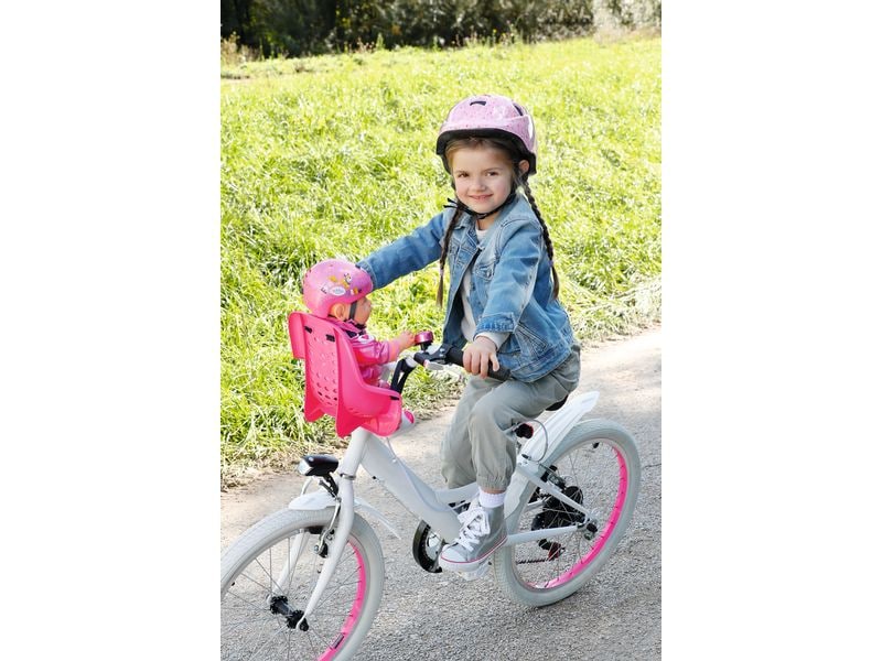 Baby Born Puppenzubehör Fahrradsitz Fahrradzubehör mit Gurtsystem