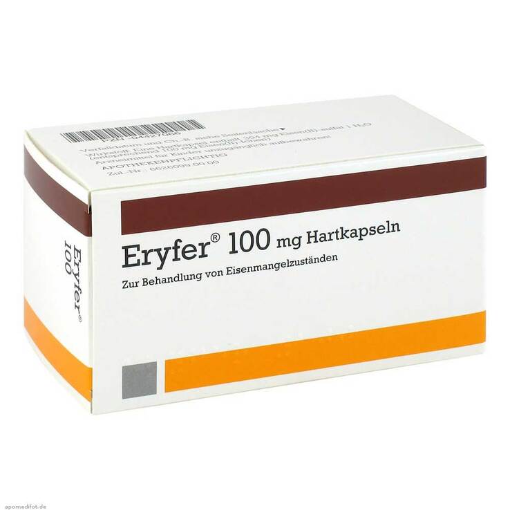 Eryfer 100 Hartkapseln, 100 St