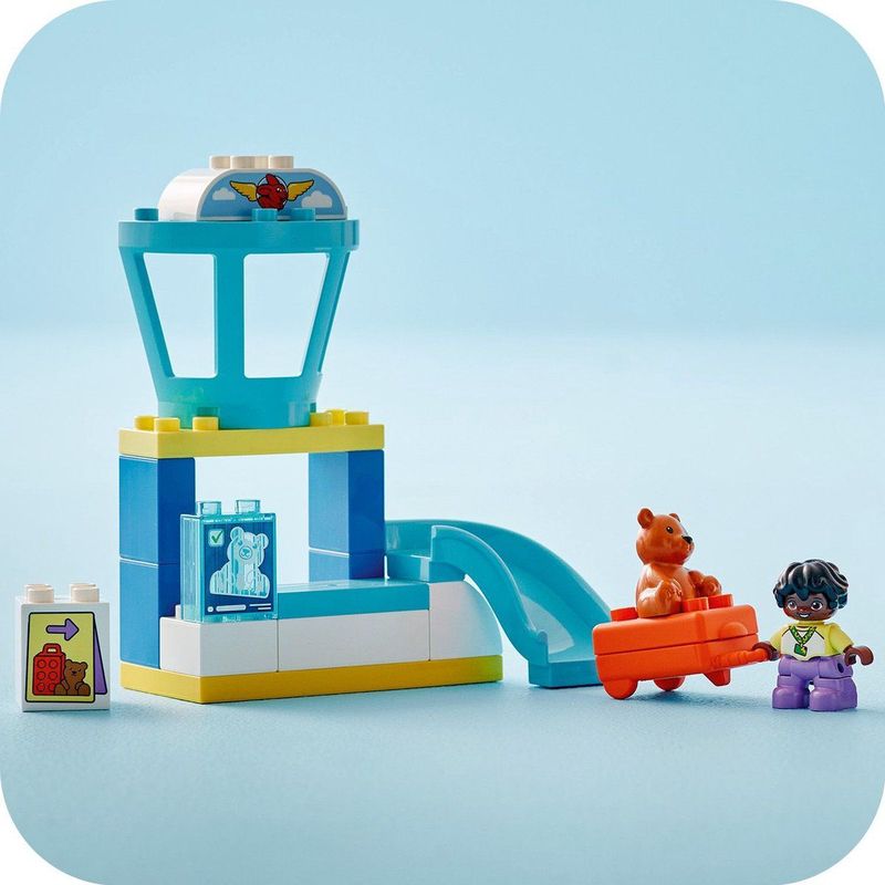 LEGO - Duplo - Vliegveld - Multi-kleur - Kunststof - 10443