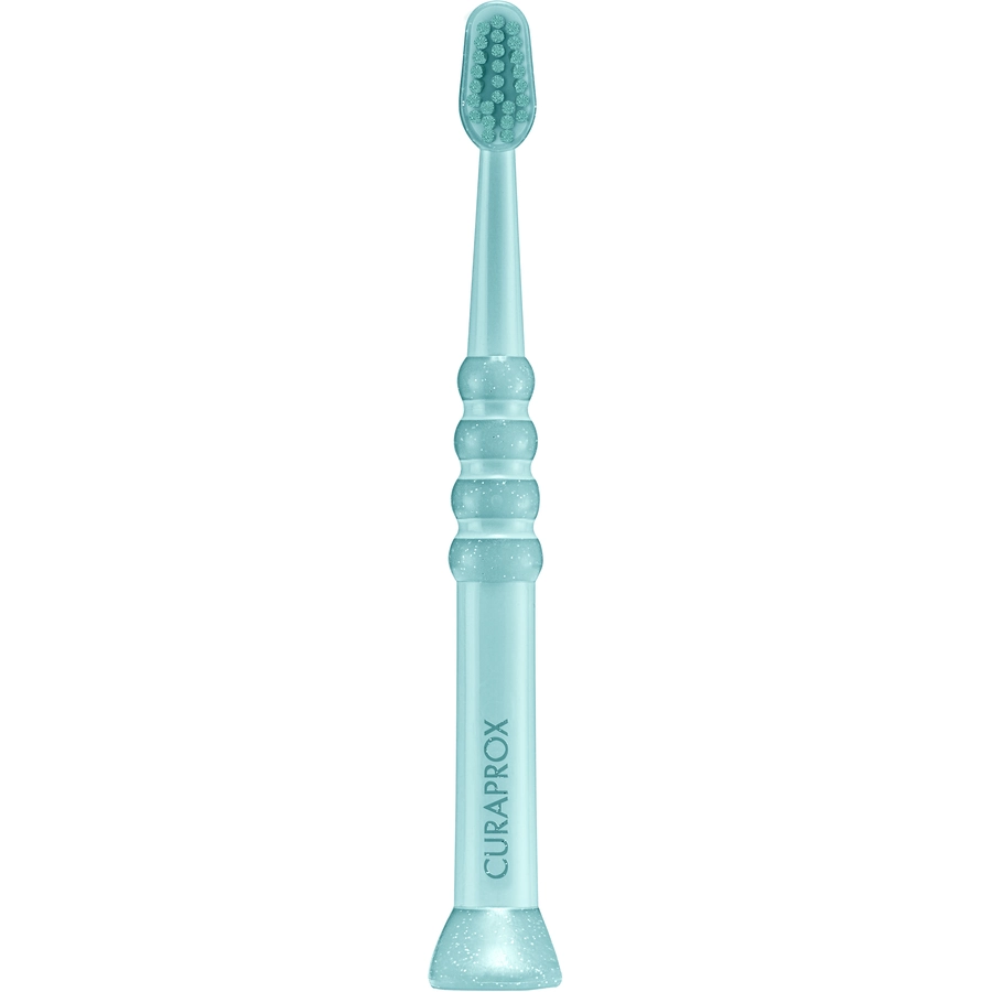 CURAPROX baby Zahnbürste mit 4.260 extra feinen CUREN®-Borsten 0 - 4 Jahre in mintgrün
