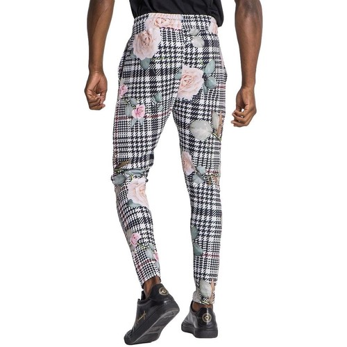 Gianni Kavanagh - PantalonTartan Botanic Blanco Blanco