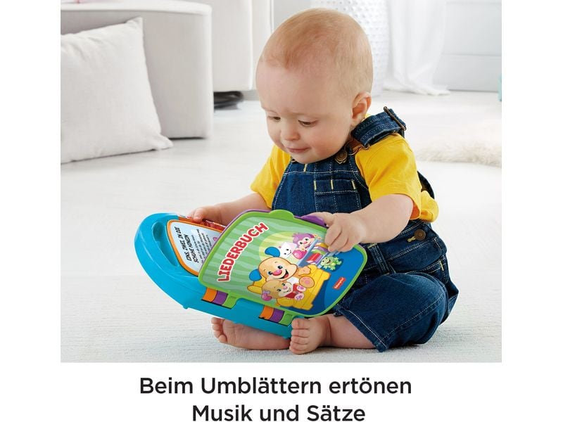 Fisher-Price Musikspielzeug Lernspass Liederbuch Lernspass, Liederbuch, Kunststoff, ab 6 Monate, 1 Stück