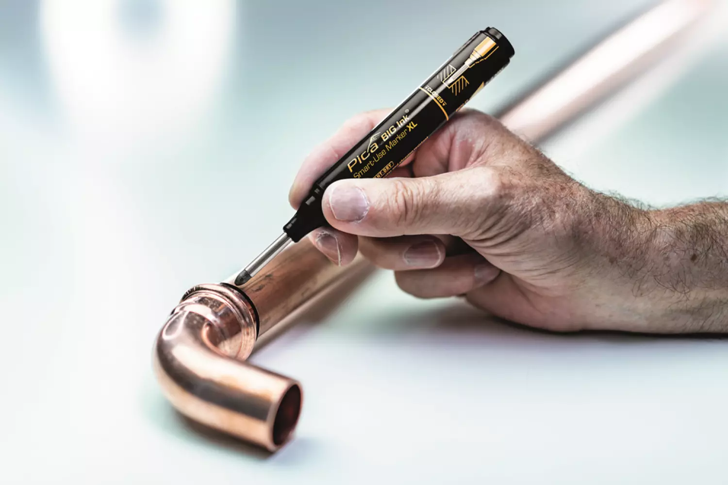 Pica 7046 BIG Ink Markeerstift XL - Zwart