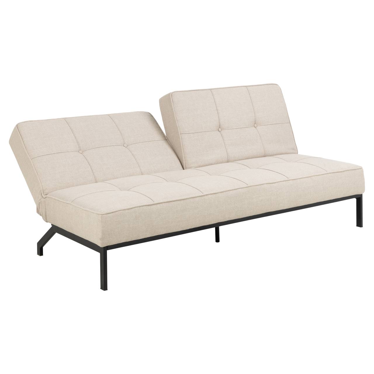 by fonQ basic Sabine Slaapbank - Geweven - Beige