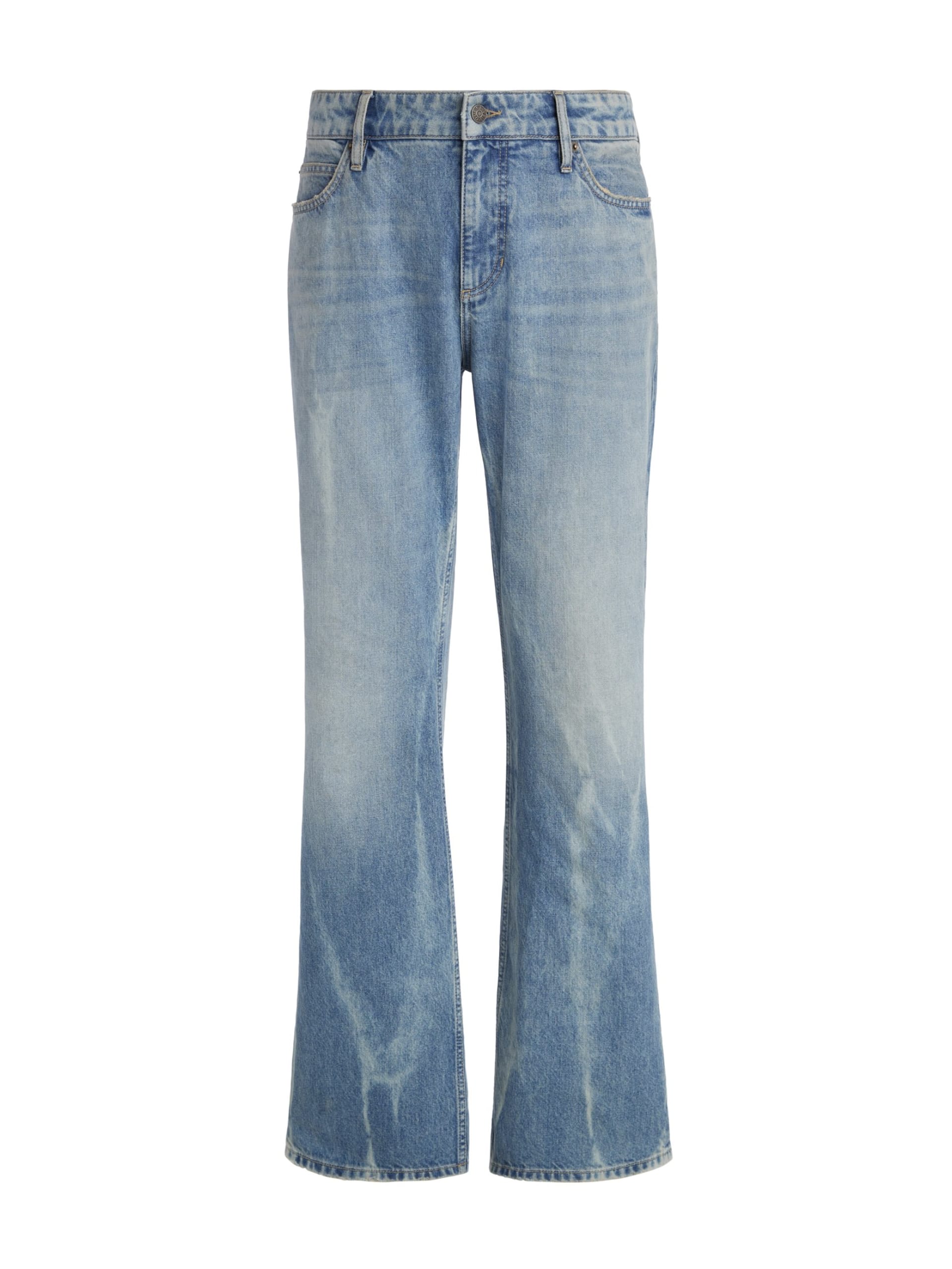 Calça jeans reta vintage
