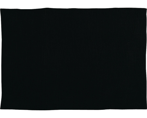 Badmat MSV CHENILLE 80 x 50 cm zwart