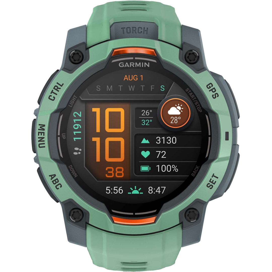 Garmin Instinct 3 – 45mm AMOLED Twilight / Neo Tropic