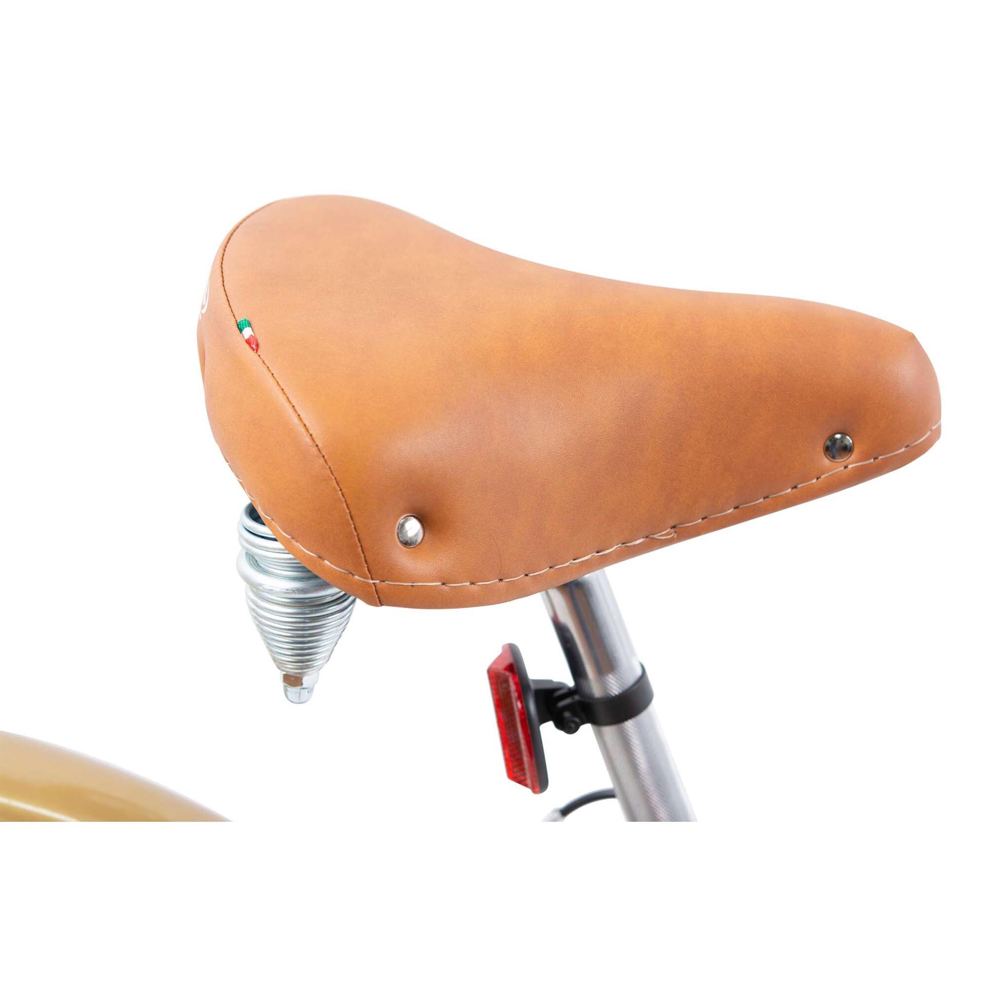 Chrisson Aloha Beachcruiser 26 Zoll Damen Herren 155 - 170 cm Fahrrad 6 Gang weiß/gold 41 cm
