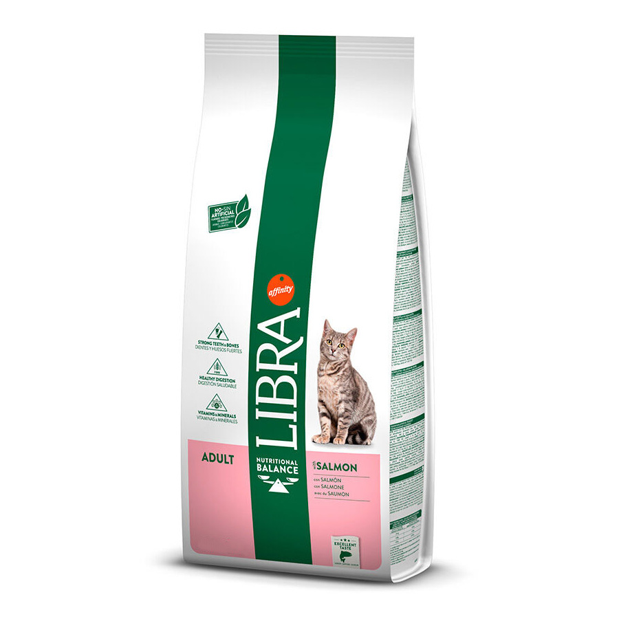 Ração para gatos Libra Adultos com Salmão e Arroz