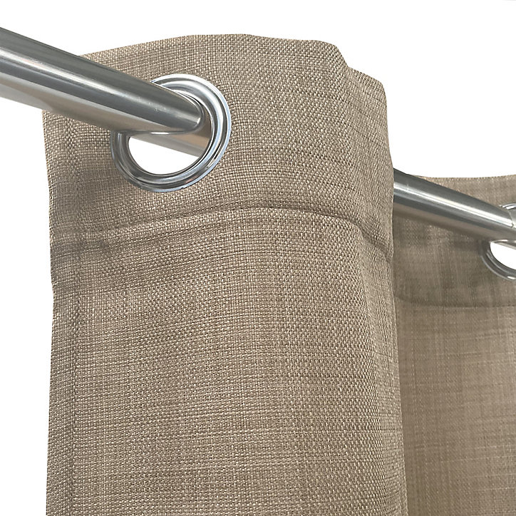 Rideau occultant Ornami thermique Tundra taupe L.240 x L.140cm