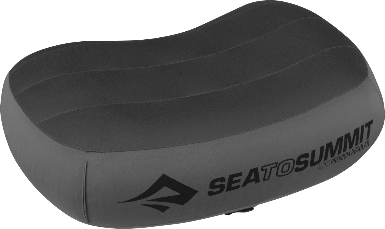 Sea to Summit Aeros Premium Pillow Reisekissen Regular, grau 34x24x11cm