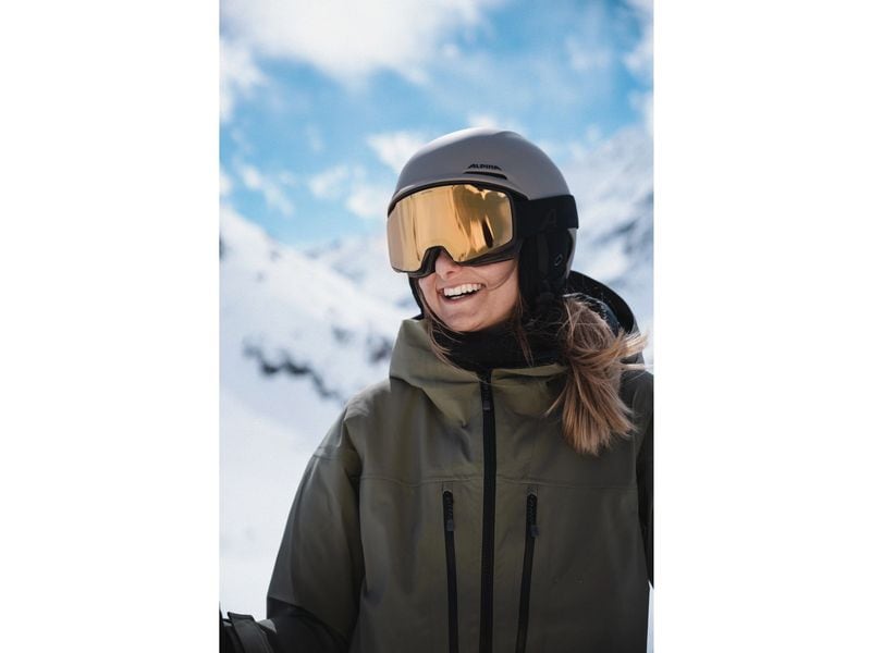 alpina Helm KROON MIPS White Mat, S Skihelm