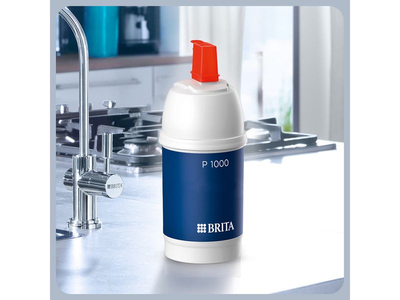 BRITA Kartusche Wasserfilter P1000 Armaturen bis zu 1200 l Brita Ersatz-Filterkartusche P1000