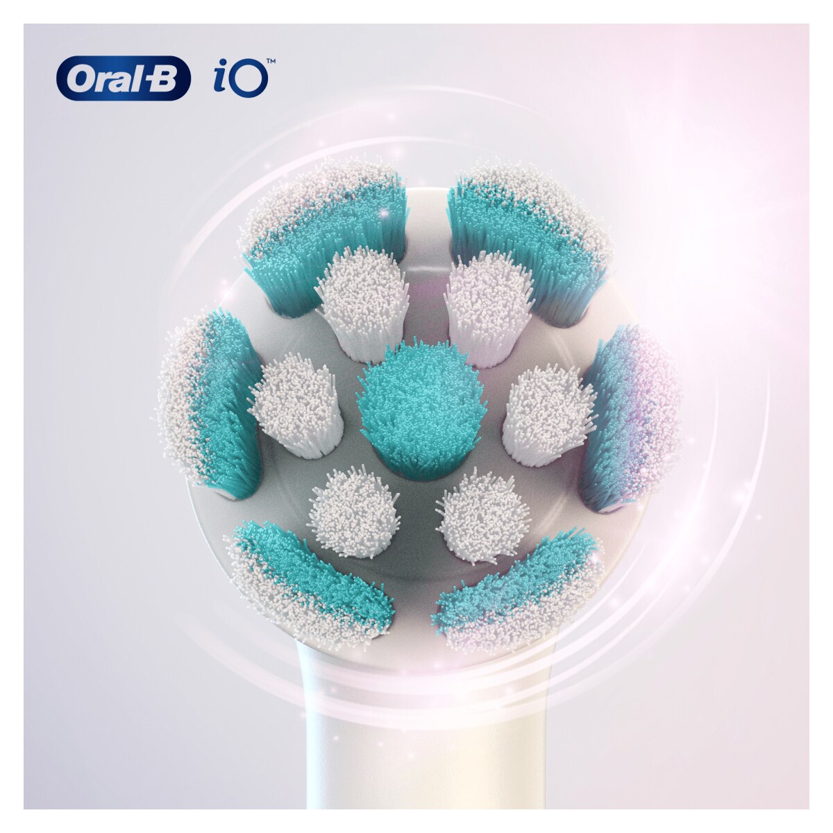 Oral-B iO Sanfte Reinigung Aufsteckbürsten für ein sensationelles Mundgefühl, 2 Stück