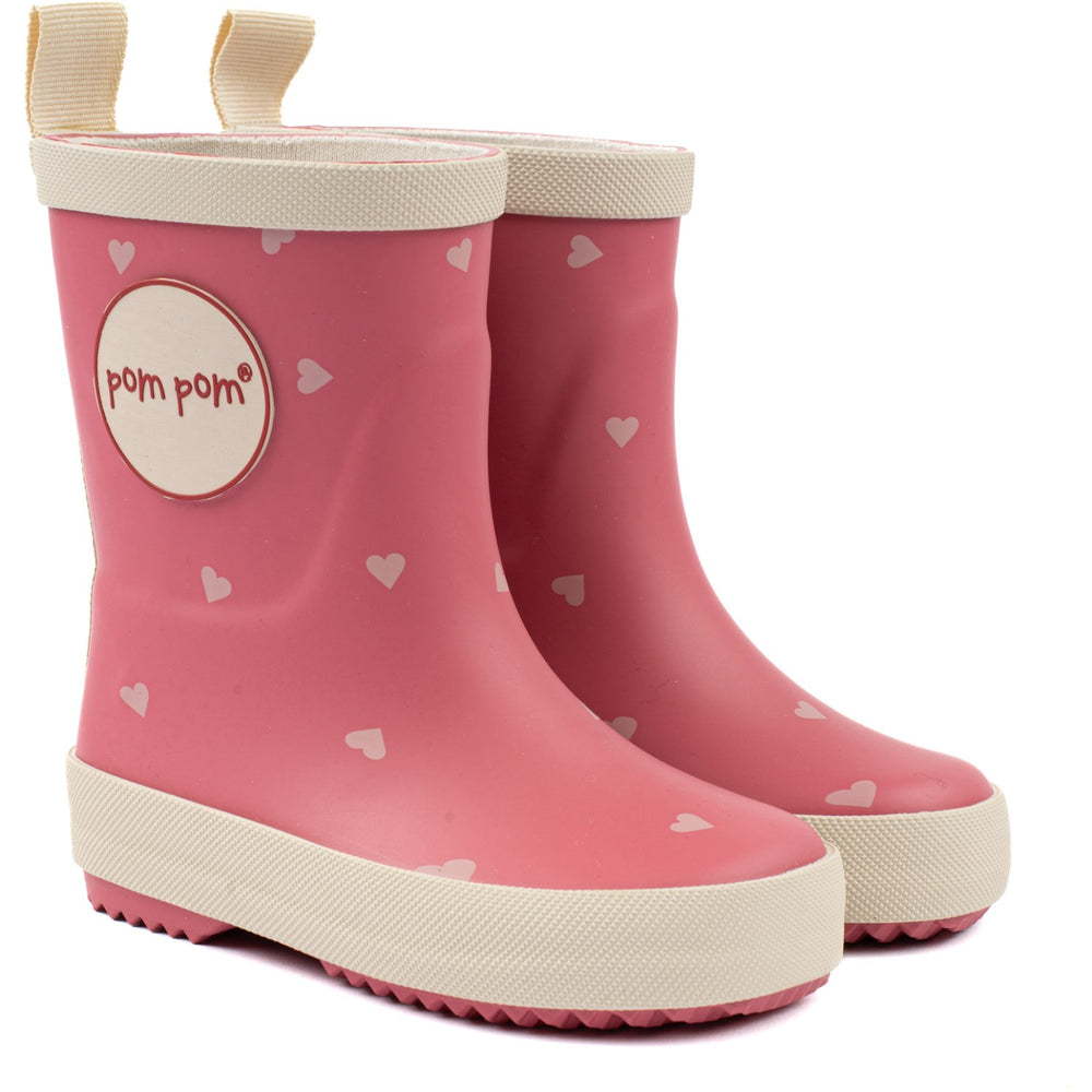 Køb Pom Pom Heart AOP Gummistøvler AOP