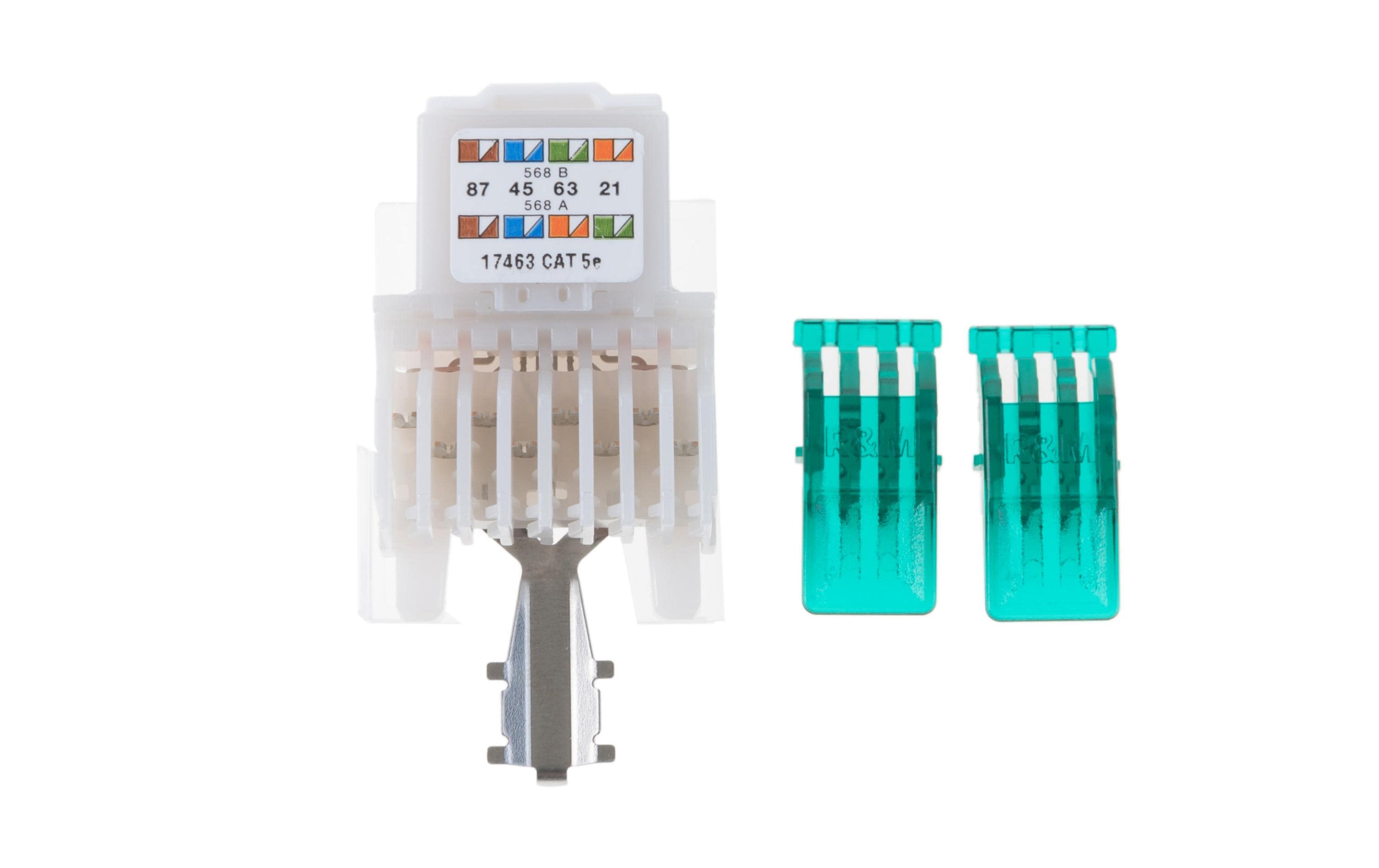 Anschlussmodul R&M freenet Cat. 5e, 1x RJ45 ungeschirmtR&M freenet-Modul