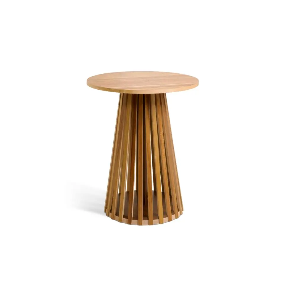 Bijzettafel Phiel - Naturel Ø40cm