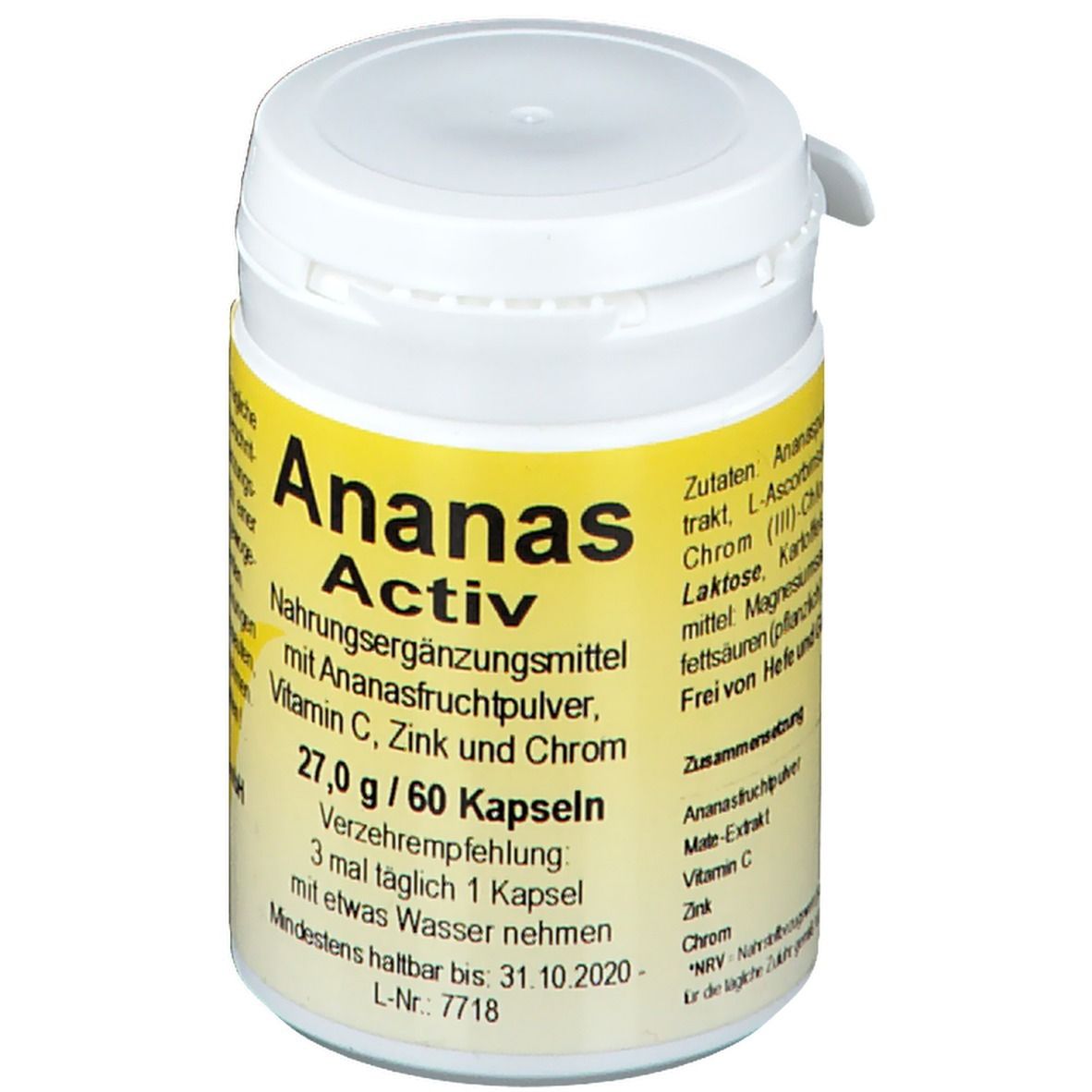 Ananas Aktiv Kapseln