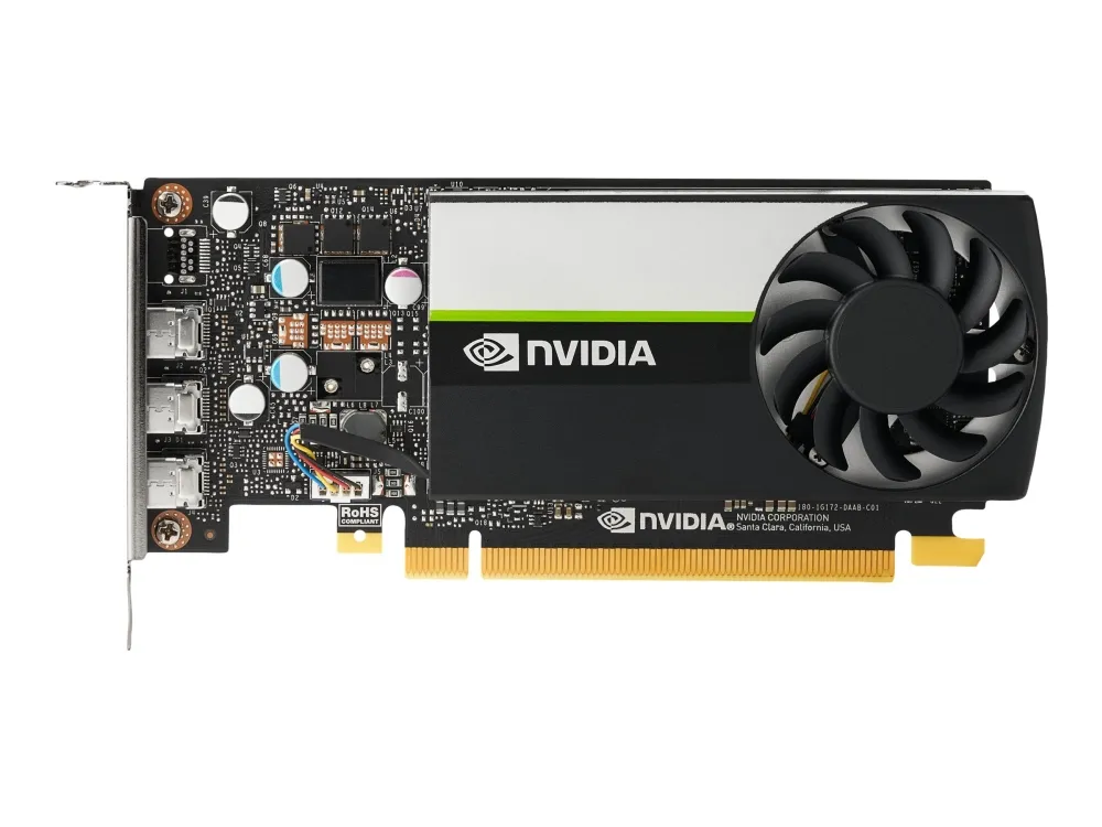 NVIDIA T400 - Grafikkort - T400 - 4 GB GDDR6 - PCIe 3.0 x16 lavprofil - 3 x Mini DisplayPort - for Workstation Z4 G5, Z6 G5, Z8 G5