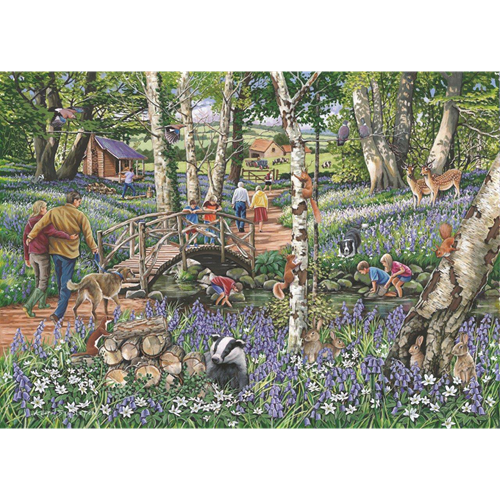 N°18 - promenade dans les bois puzzle