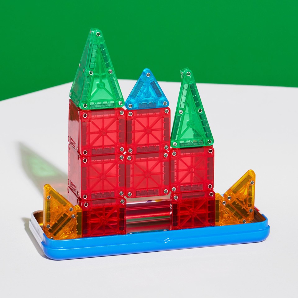Magna-Tiles - microMAGS i Metal-Rejseæske